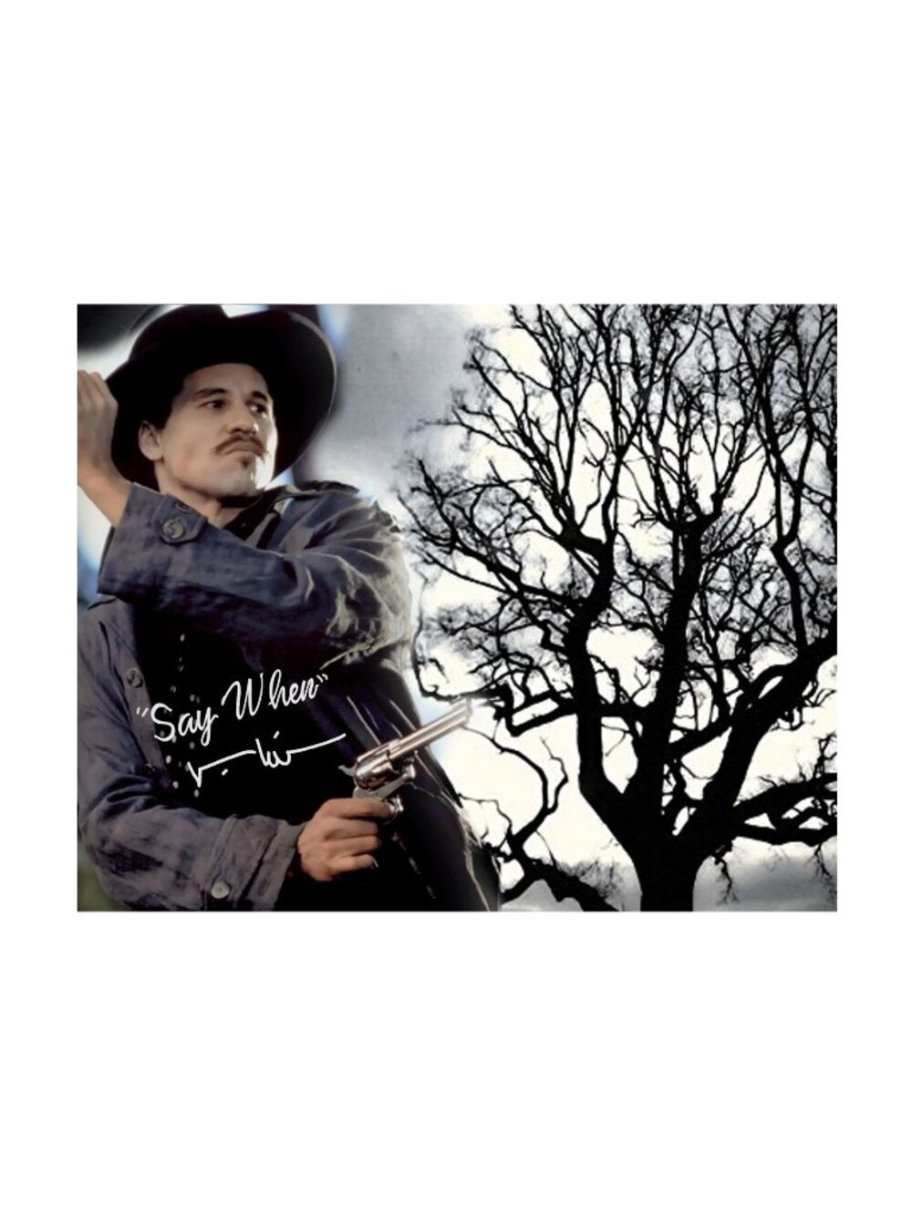 Doc Holliday Say When Tombstone Movie Photo  8 x 10